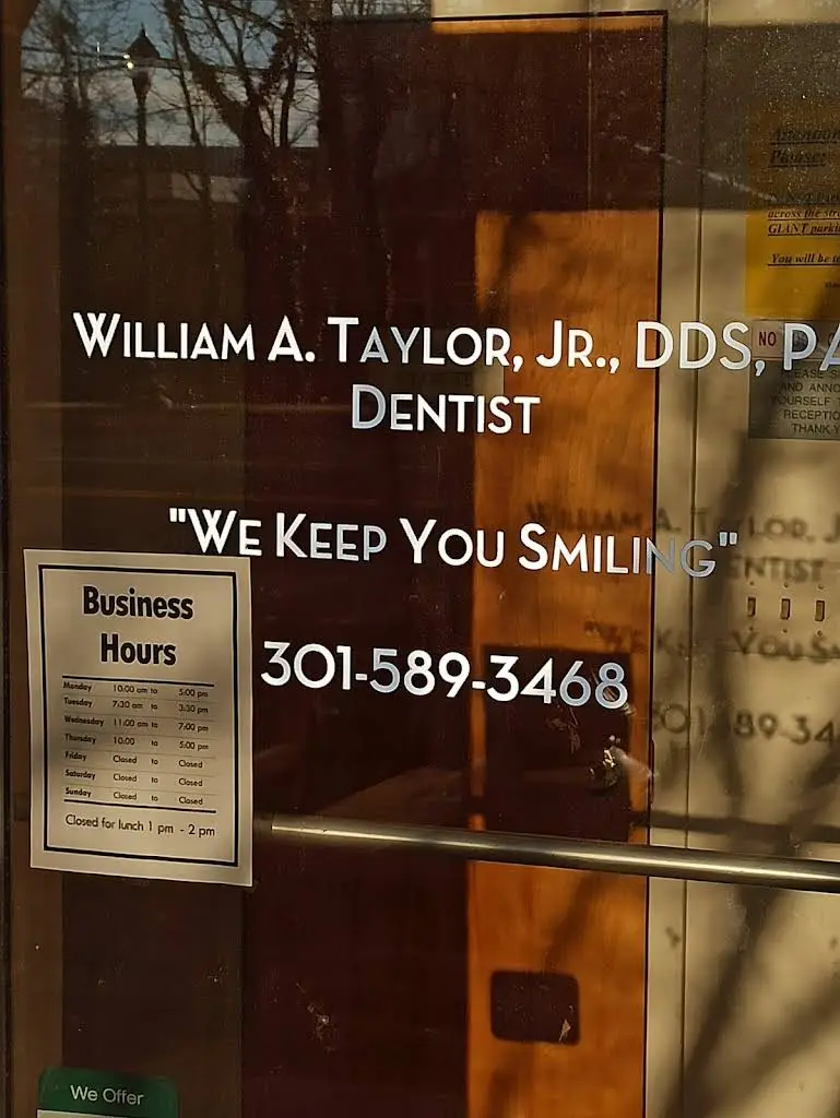 William A Taylor, Jr., DDS, PA