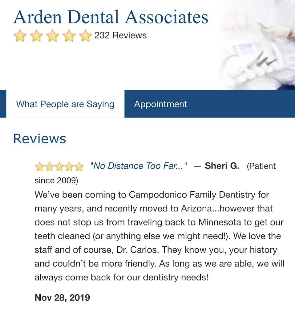 Arden Dental Associates - Carlos Campodonico, DDS