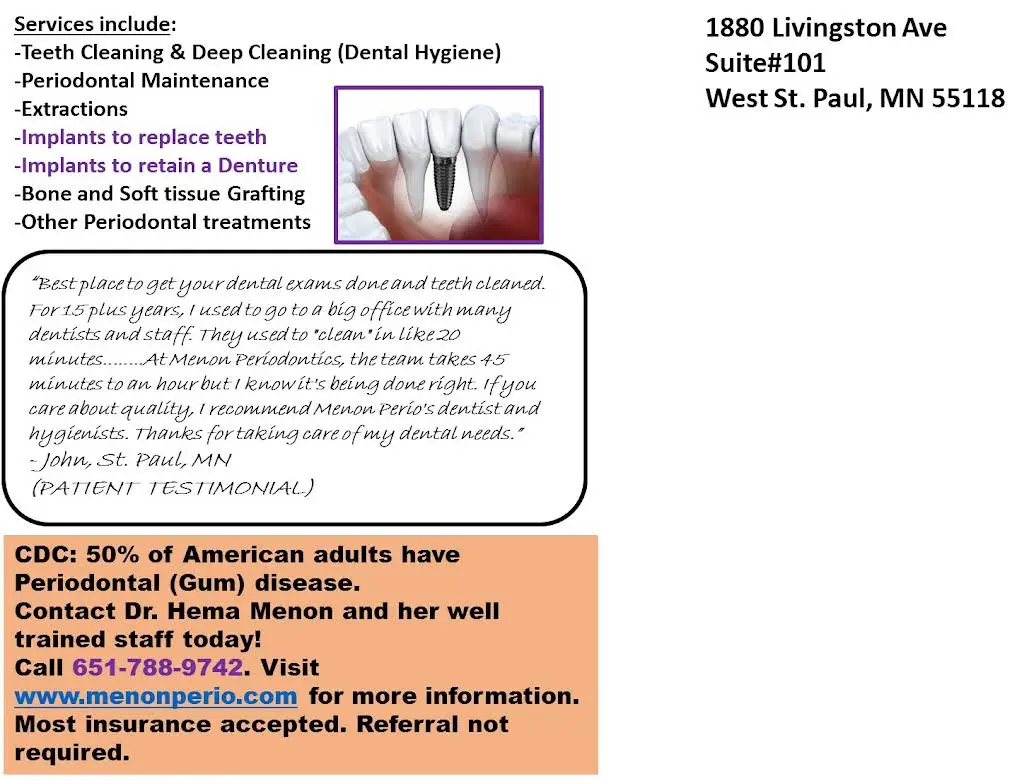 Menon Periodontics and Implants, LLC