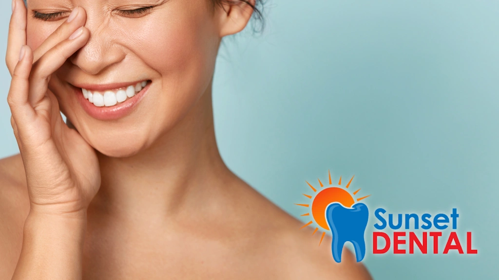Sunset Dental - Professional dental clinic exterior with modern facilities