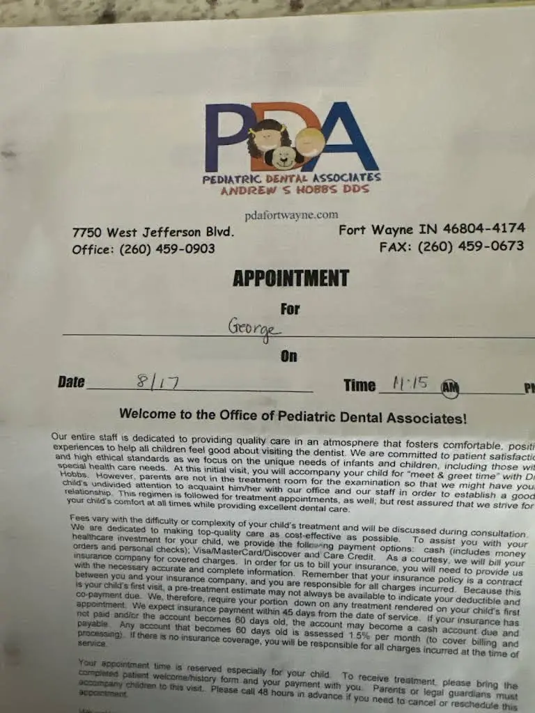 Pediatric Dental Associates, PC