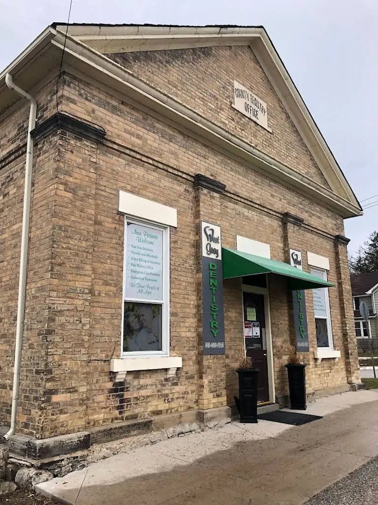 West Grey Dentistry - Professional dental clinic exterior with modern facilities