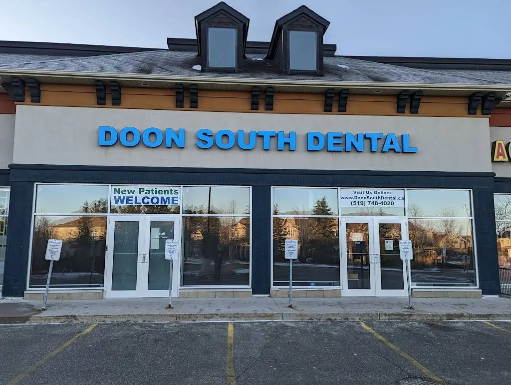 Doon South Dental - Professional dental clinic exterior with modern facilities