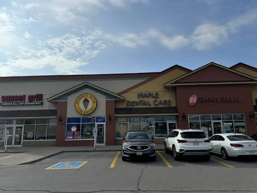 Maple Dental Care - Professional dental clinic exterior with modern facilities