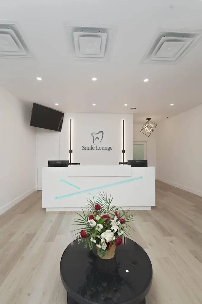 Smile Lounge Dentistry - Professional dental clinic exterior with modern facilities