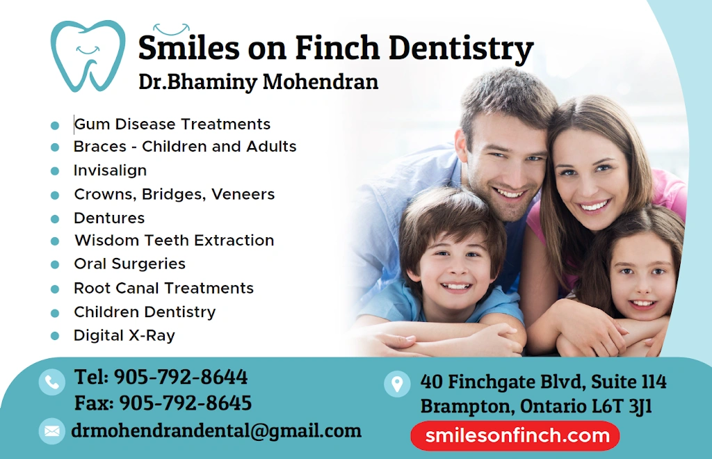 Smiles on Finch - Professional dental clinic exterior with modern facilities