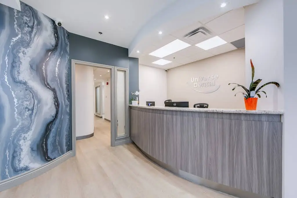 Universe Dental - Professional dental clinic exterior with modern facilities