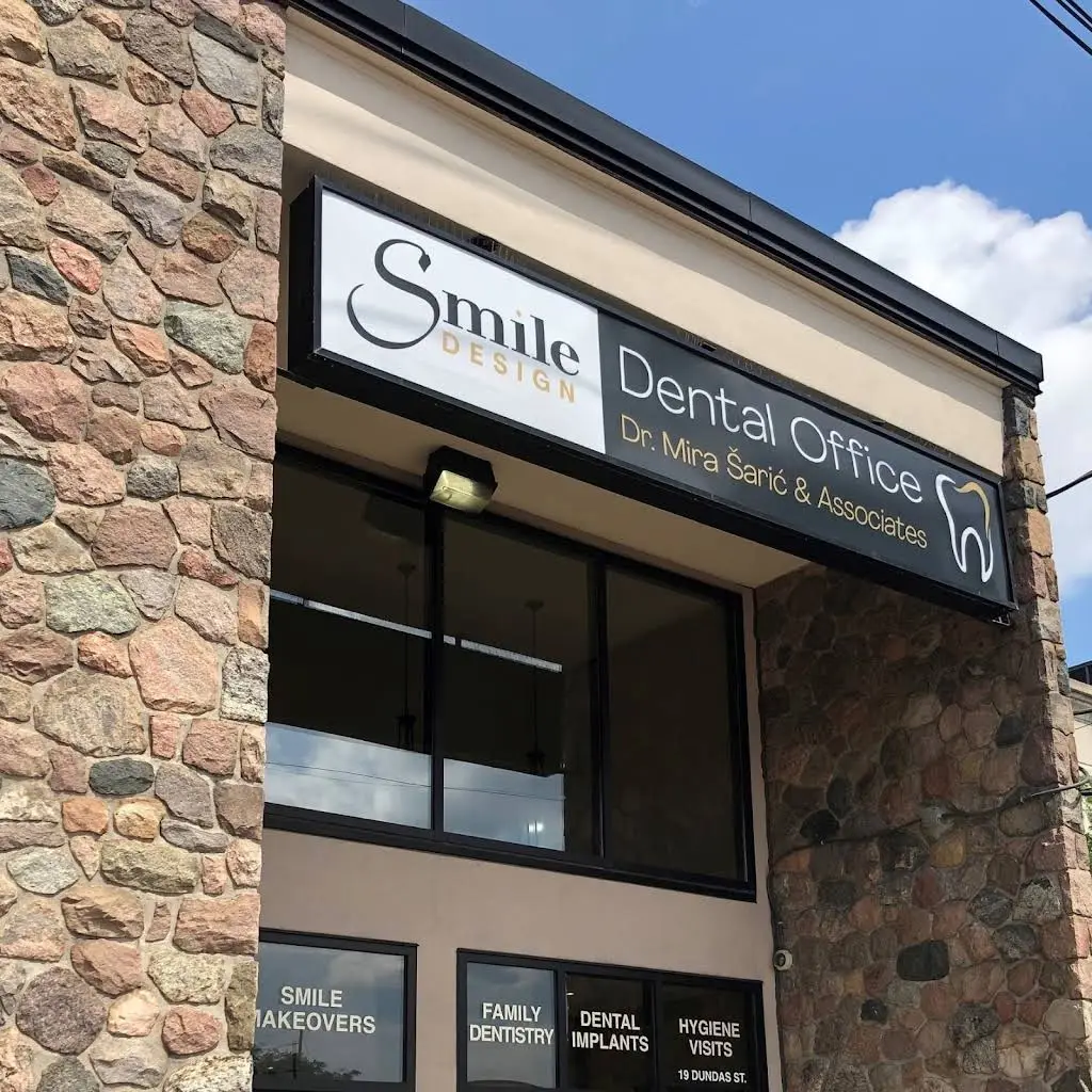 Smile Design Dentistry - Professional dental clinic exterior with modern facilities