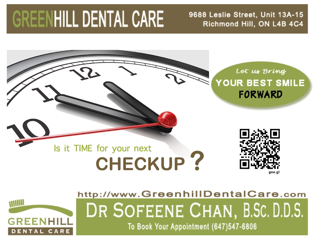 Greenhill Dental Care - Dr. Sofeene Chan