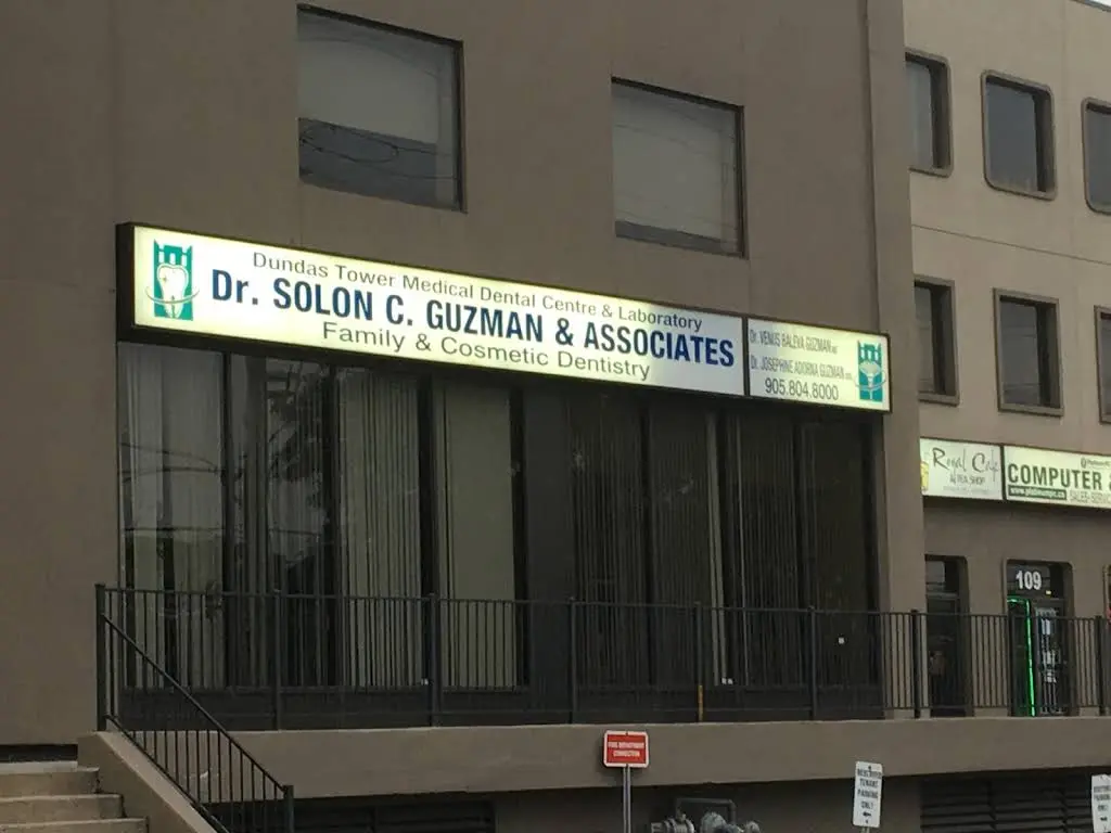 Dundas Tower Dental Center - Professional dental clinic exterior with modern facilities