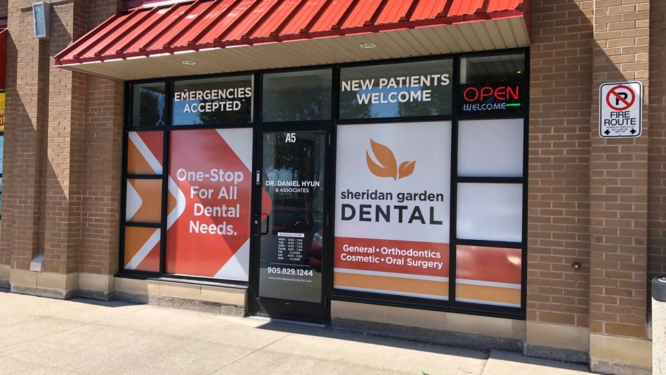 Sheridan Garden Dental - Professional dental clinic exterior with modern facilities