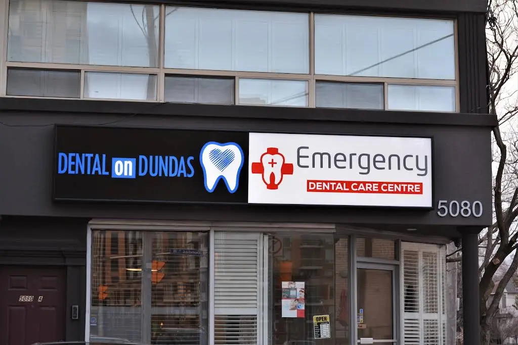 Dental On Dundas - Professional dental clinic exterior with modern facilities