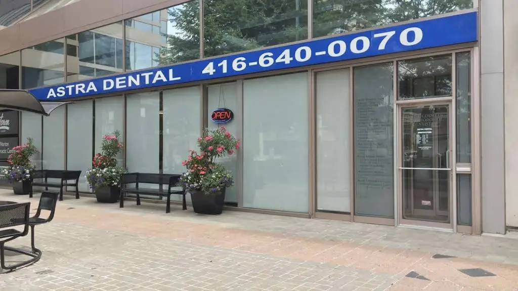 Astra Dental - Professional dental clinic exterior with modern facilities