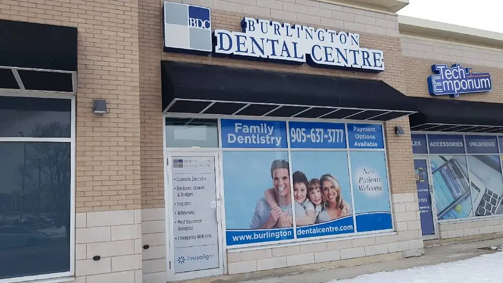 Burlington Dental Centre - Professional dental clinic exterior with modern facilities