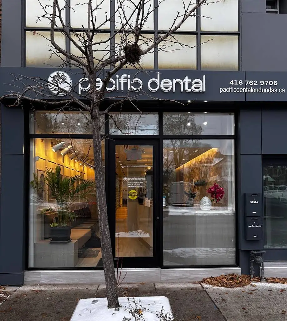 Pacific Dental - Professional dental clinic exterior with modern facilities