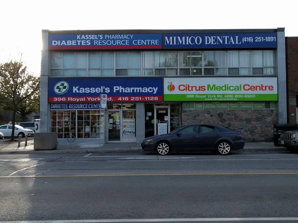 Mimico Dental Office - Professional dental clinic exterior with modern facilities