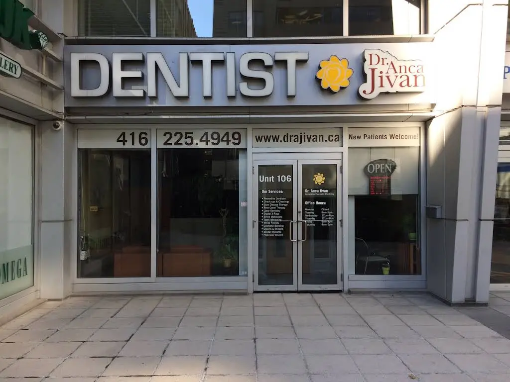 Dr. Anca Jivan Dental Office - Professional dental clinic exterior with modern facilities