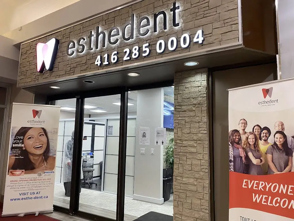 Esthe-Dent Dental Services - Professional dental clinic exterior with modern facilities