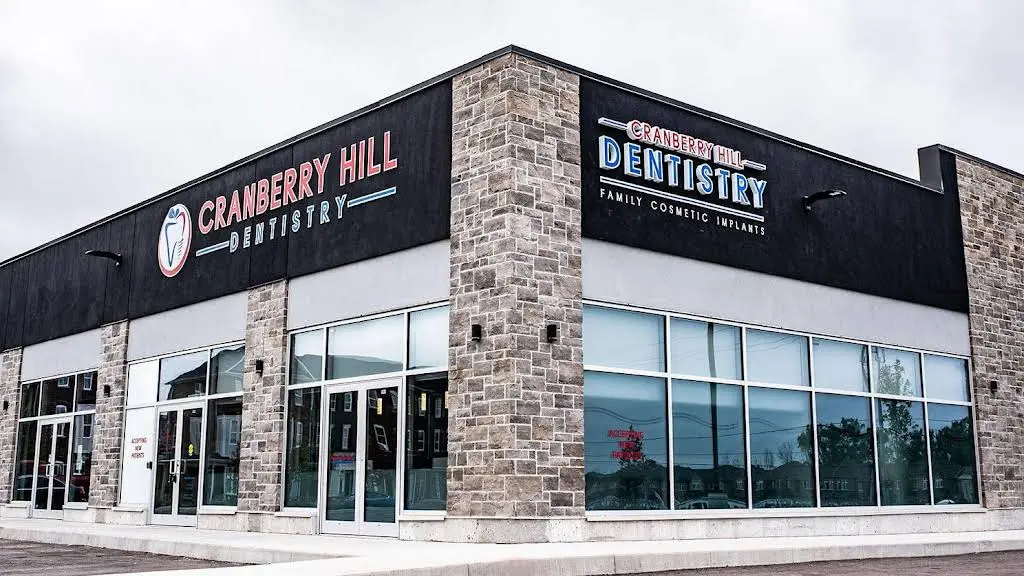 Cranberry Hill Waterdown Dentist - Professional dental clinic exterior with modern facilities