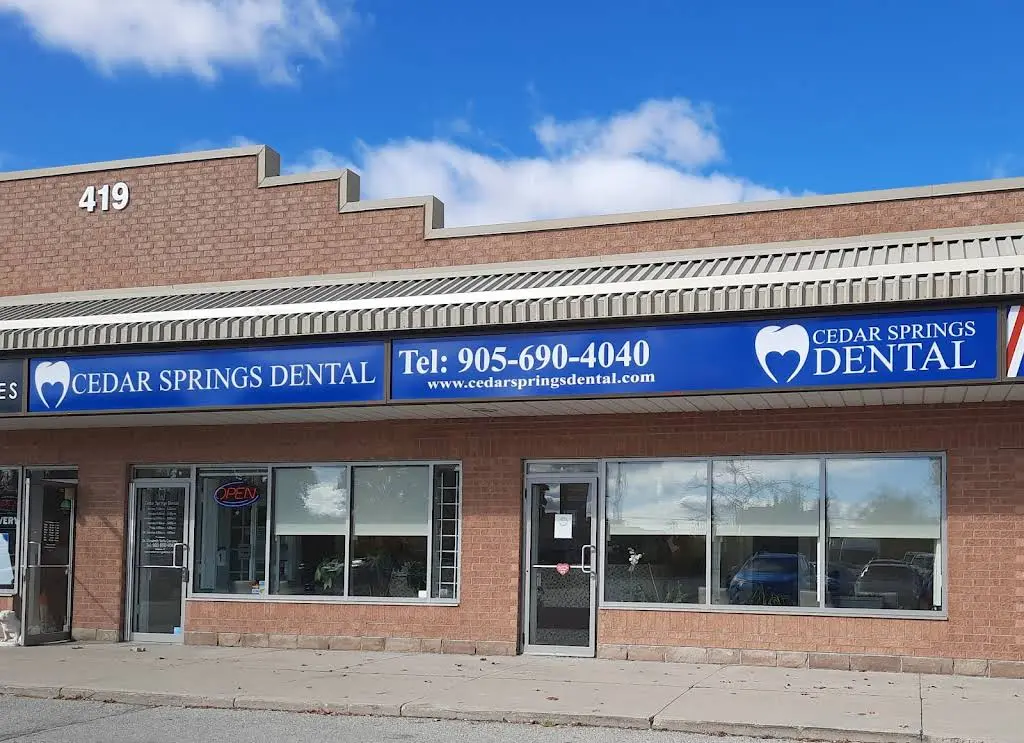 Cedar Springs Dental - Professional dental clinic exterior with modern facilities