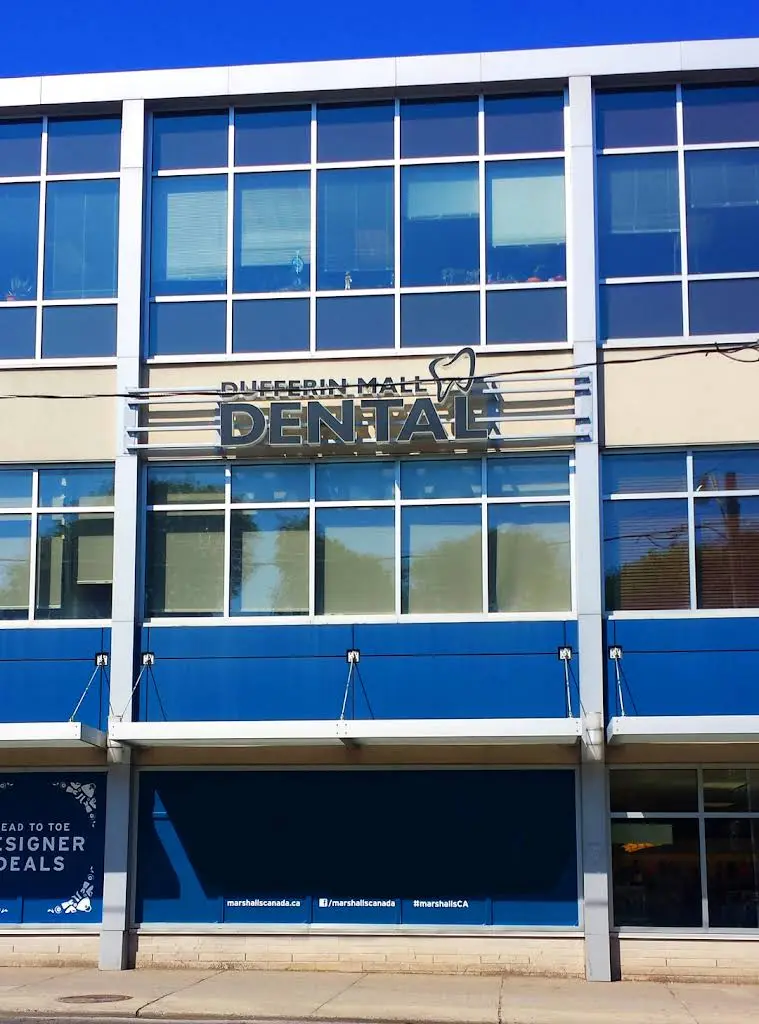Dufferin Mall Dental - Professional dental clinic exterior with modern facilities