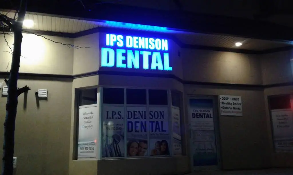 Denison Dental Centre - Professional dental clinic exterior with modern facilities