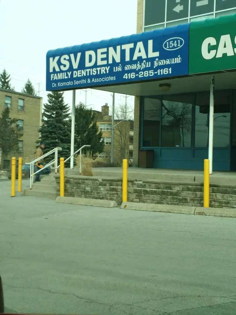 KSV Dental - Professional dental clinic exterior with modern facilities