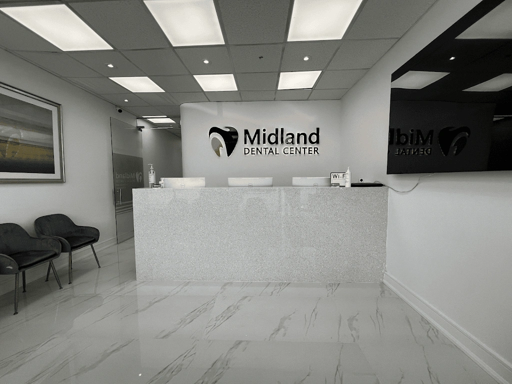 Midland Dental Center - Professional dental clinic exterior with modern facilities