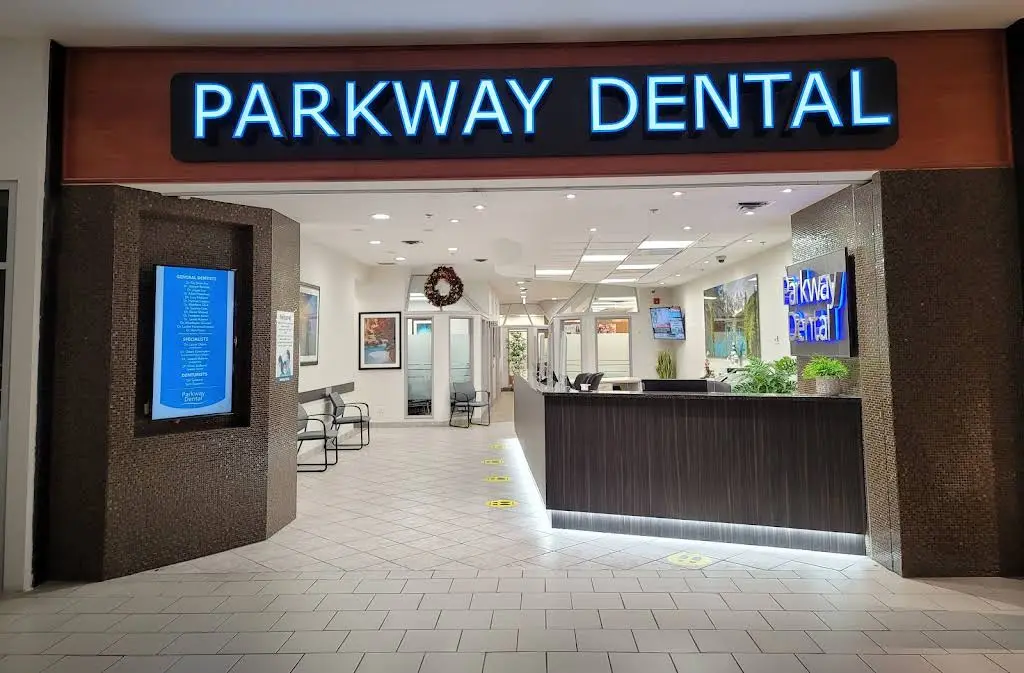 Parkway Mall Dental Office - Professional dental clinic exterior with modern facilities