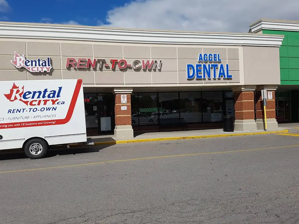 Accel Dental - Professional dental clinic exterior with modern facilities