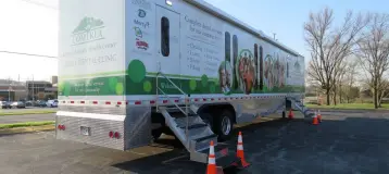 Compass Health Network Mobile Dental Bus