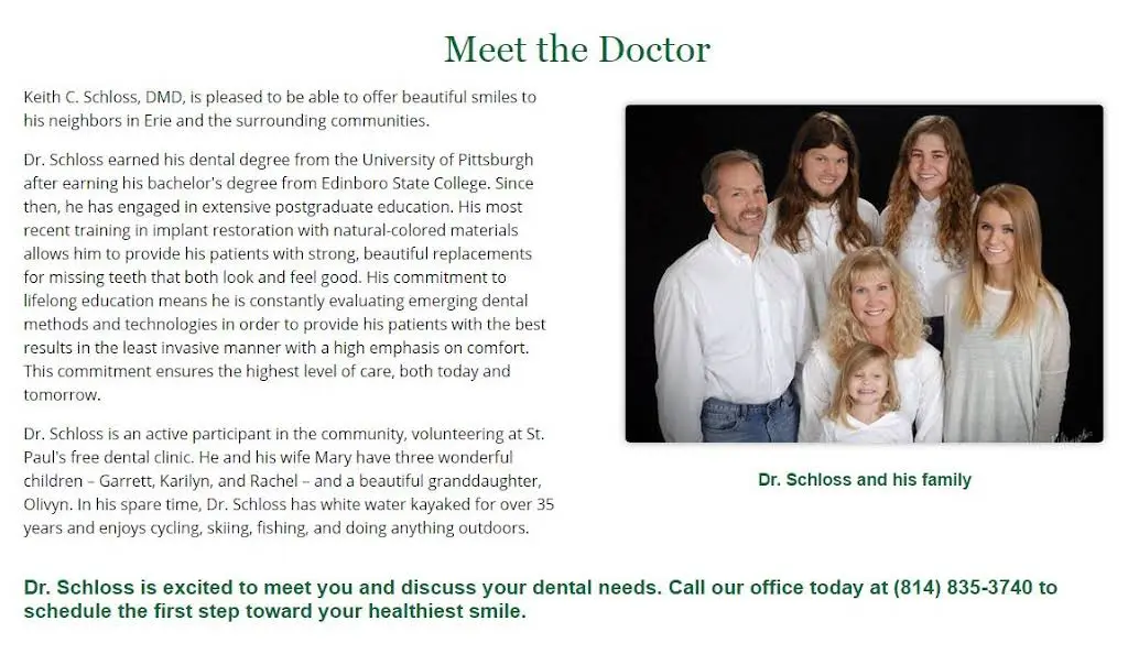 Millcreek Dental Arts - Keith C. Schloss DMD