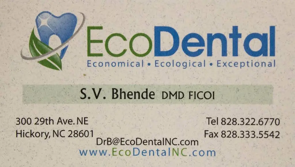 EcoDental: Dr. S. V. Bhende, DMD, FICOI