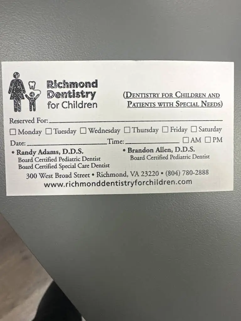 Richmond Dentistry for Children