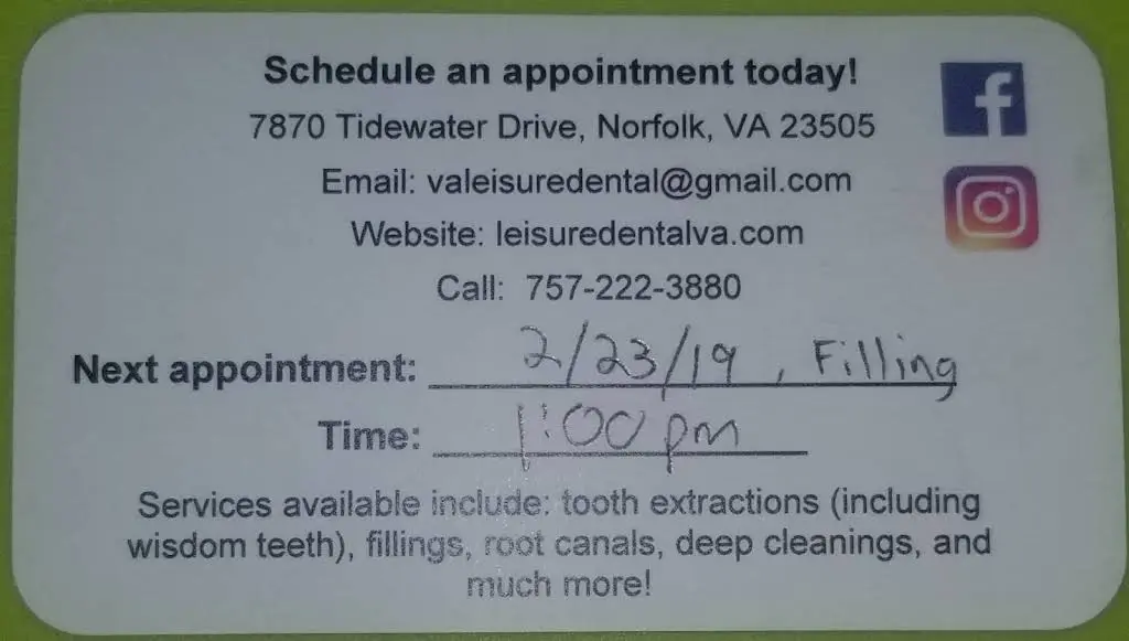 Leisure Dental