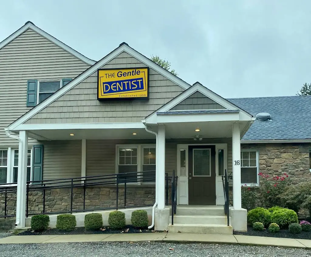 The Gentle Dentist - Professional dental clinic exterior with modern facilities