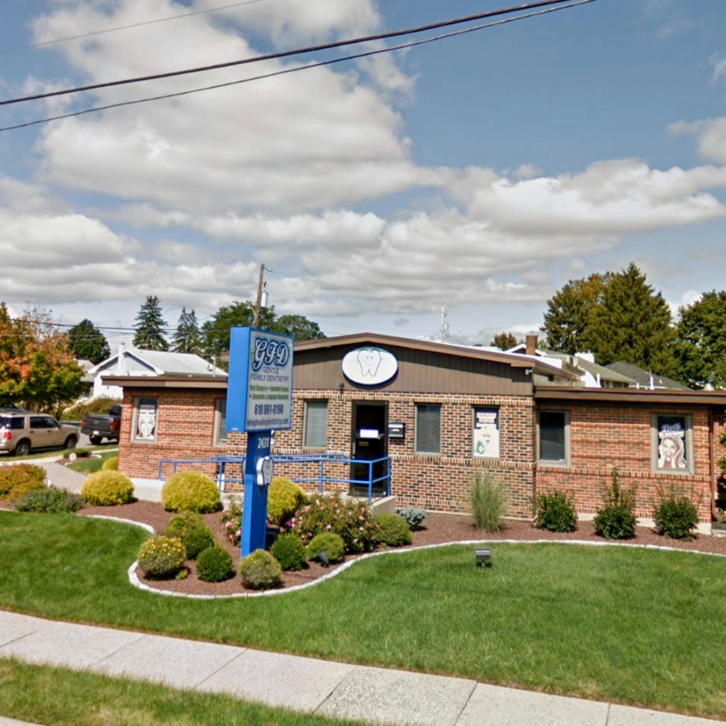 Gentle Family Dentistry Center for Implants & Facial Aesthetics - Professional dental clinic exterior with modern facilities
