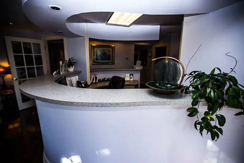 Lanap & Implant Center - Professional dental clinic exterior with modern facilities