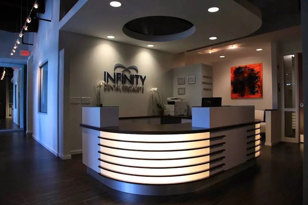 Infinity Dental Specialists - Professional dental clinic exterior with modern facilities