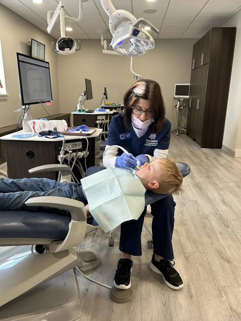 Geneseo Orthodontics and Pediatric Dentistry - Professional dental clinic exterior with modern facilities
