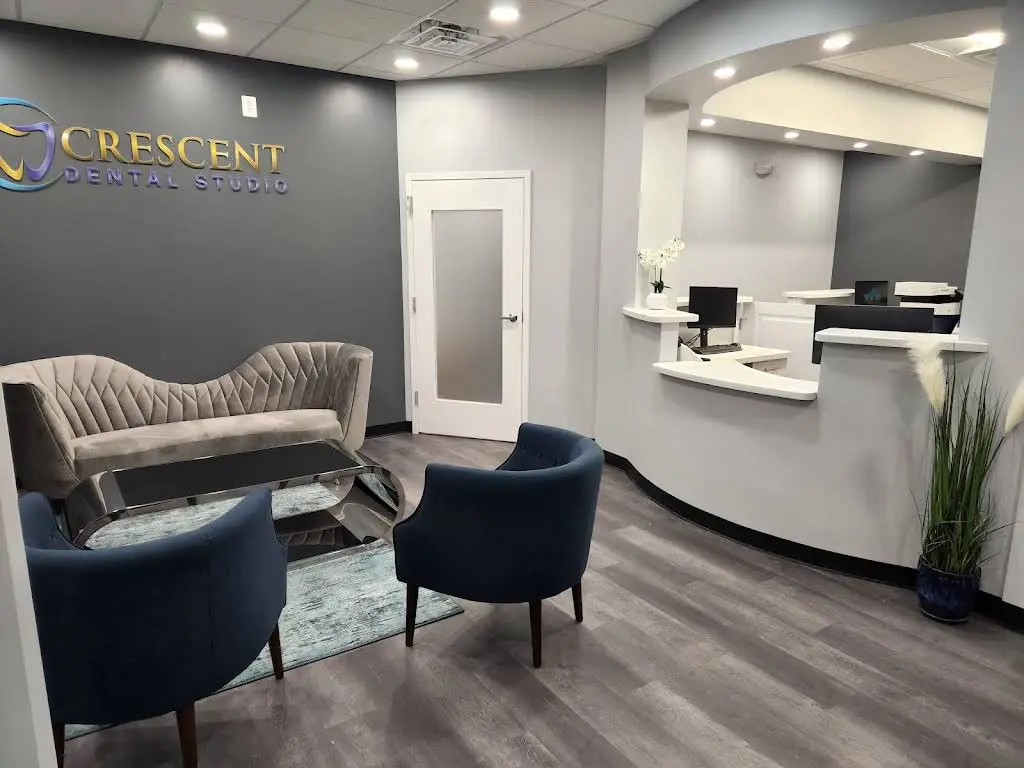 Crescent Dental Studio - Professional dental clinic exterior with modern facilities