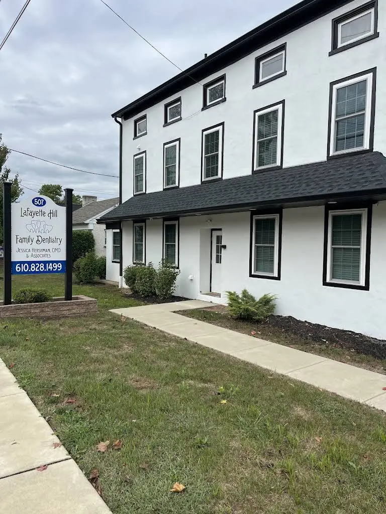 Lafayette Hill Family Dentistry - Professional dental clinic exterior with modern facilities