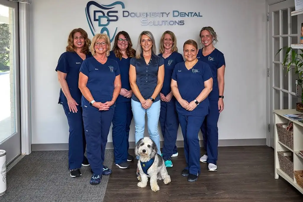 Dougherty Dental Solutions - Professional dental clinic exterior with modern facilities