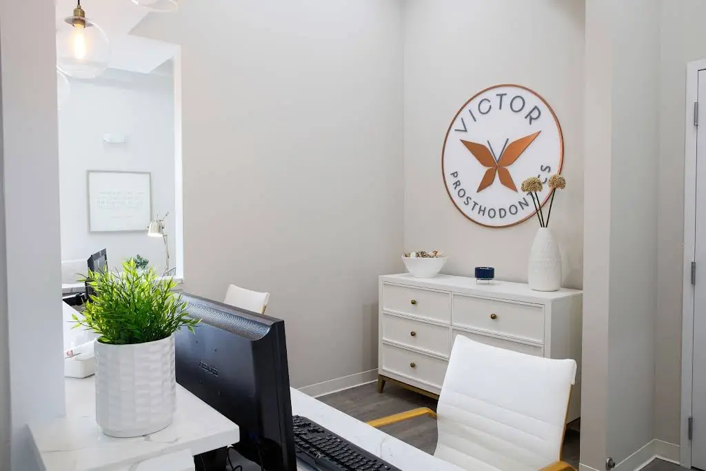 Victor Prosthodontics - Professional dental clinic exterior with modern facilities