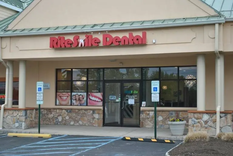 RiteSmile Dental - Professional dental clinic exterior with modern facilities