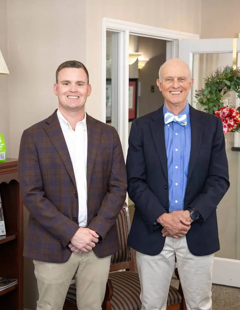 Drs. Chris Andrews and Reed Houck - Professional dental clinic exterior with modern facilities
