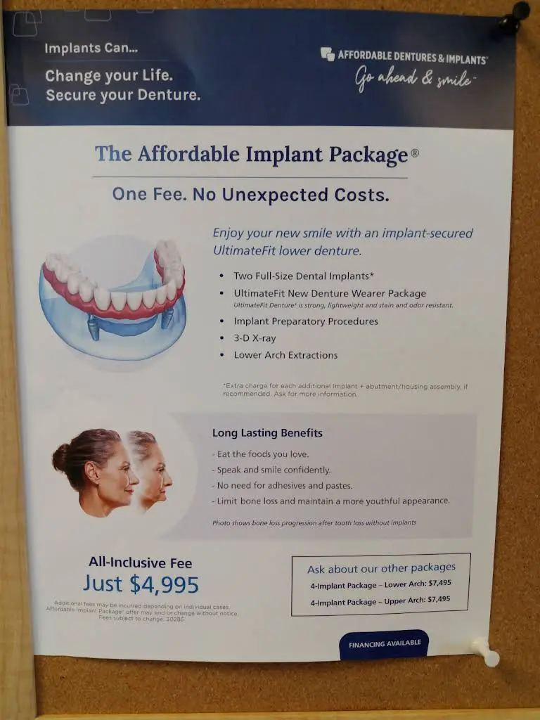 Affordable Dentures & Implants