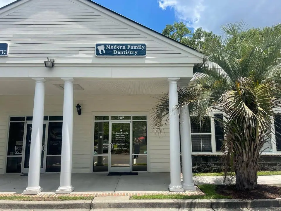 Modern Family Dentistry - Professional dental clinic exterior with modern facilities