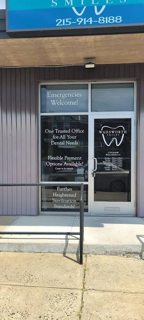 Wadsworth Smiles - Professional dental clinic exterior with modern facilities
