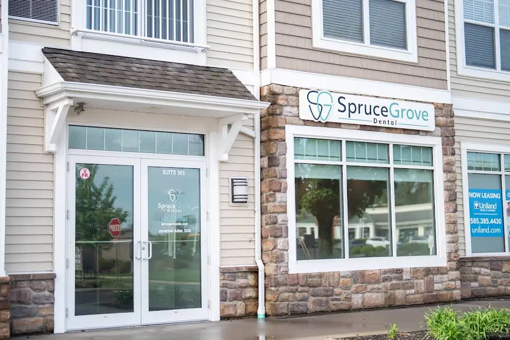 Spruce Grove Dental - Professional dental clinic exterior with modern facilities